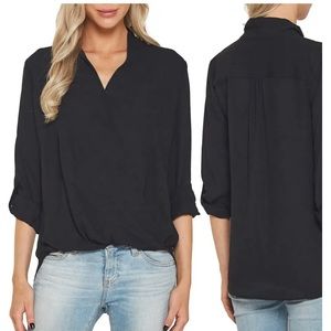 New with tags Pleione black blouse